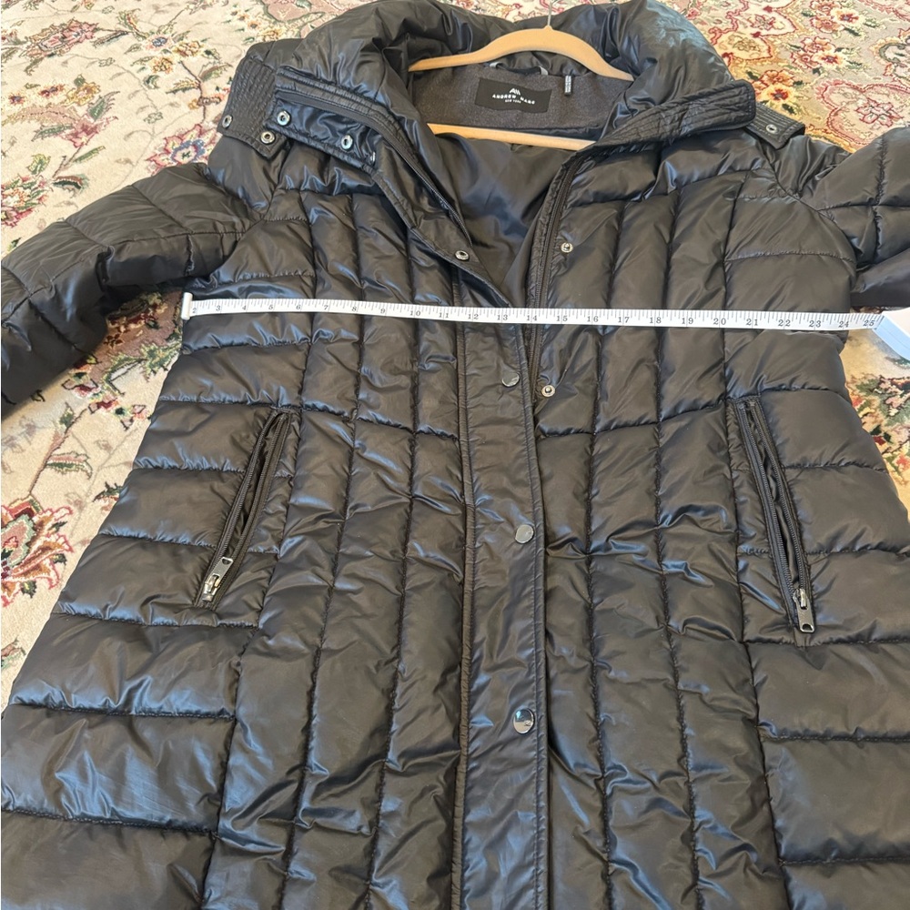 Andrew Marc Women's Black Puffer Coat host pick - Picture 7 of 17